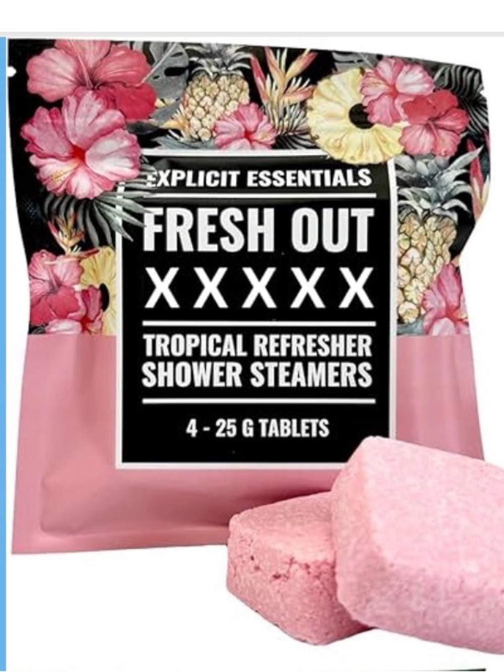 Funny Explicit Shower Steamers - Fresh Outs of Fs (4 in each package) NWT